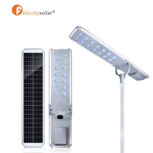 Felicity Solar D2-100W LED Street light for Outdoor light Remote Control IP65 Waterproof 40W Aluminum Solar Street Light - FL-D2-100W